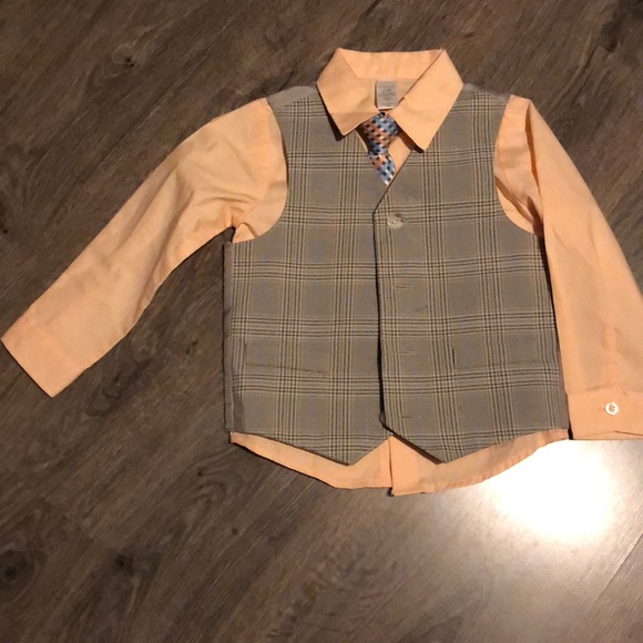 George Other - Matching shirt/pants/vest/tie set 3T